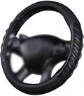 Flying Banner car Steering Wheel Cover Faux Leather Massage Universal fit 3D by FlyingBanner