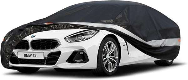 10 Layers Car Cover Custom Fit for BMW Z4 E85, Waterproof All Weather for by Holthly