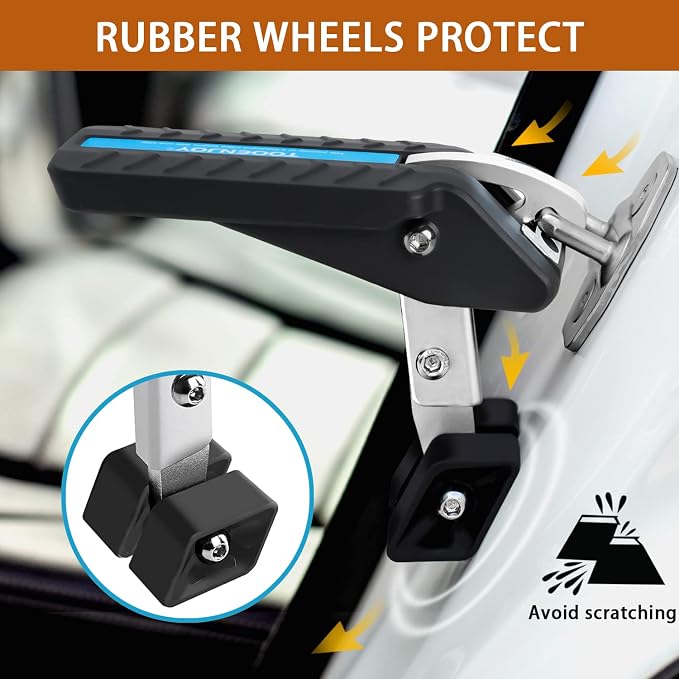 TOOENJOY Adjustable 5 Gear Extra Protection Car Door Latch Step No Assemble - Image 4