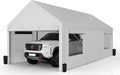 Shintenchi Carport 10' x 20' Heavy Duty Portable Garage, Car Port Canopy by Shintenchi