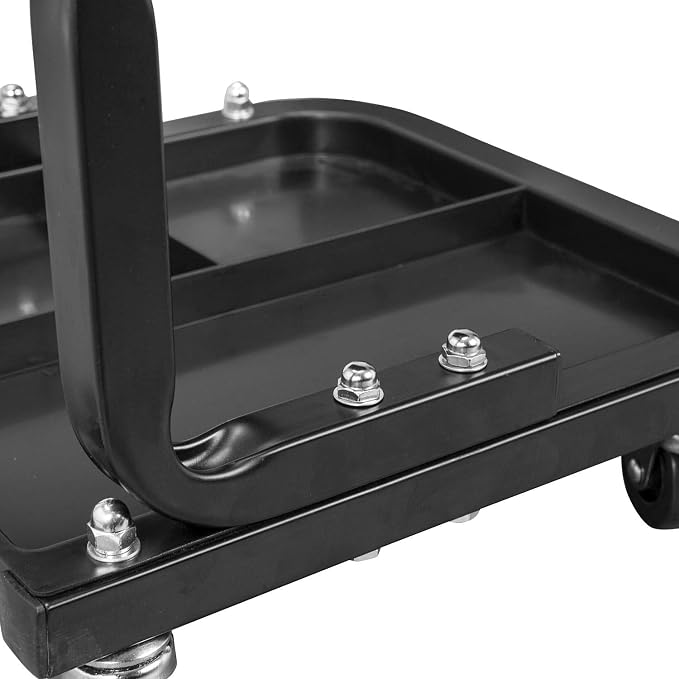Torin ATR6300B-1 Rolling Creeper Garage/Shop Seat: Padded Mechanic Stool - Image 7