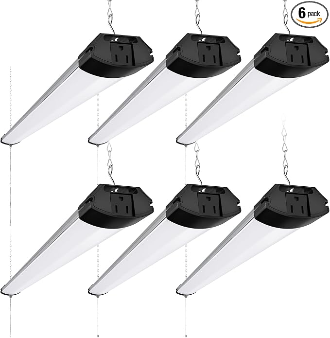 Barrina BS84 LED Shop Lights for Workshop 4FT, 6500K Utility Shop Lights by Barrina