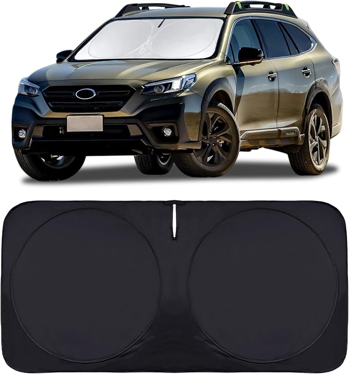 INSAUTO for Outback 2024 Window Sunshade Windshield Sun Shade for 2020-2023 by INSAUTO