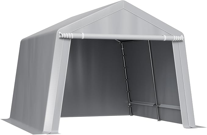 VEVOR Outdoor Storage Shed, 10 x 10 ft Portable Storage Tent - Image 9