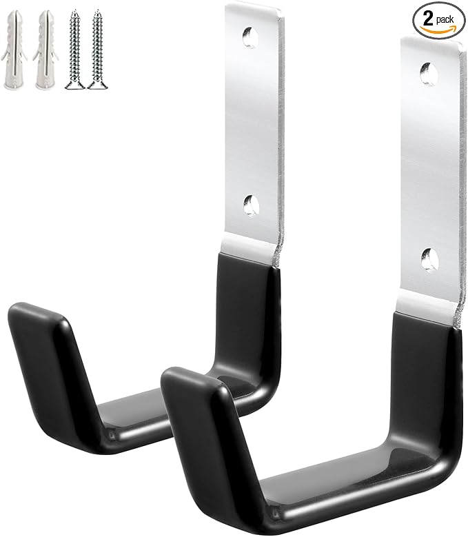 Heavy Duty Steel Garage Hooks, Garage Storage Utility Hooks, Anti-Slip Hanger by GeeWatom