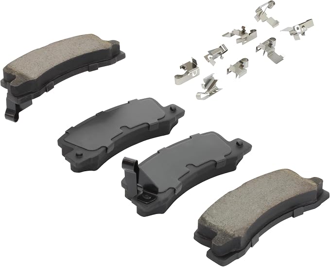 Premium Ceramic Rear Brake Pads Compatible - Image 2
