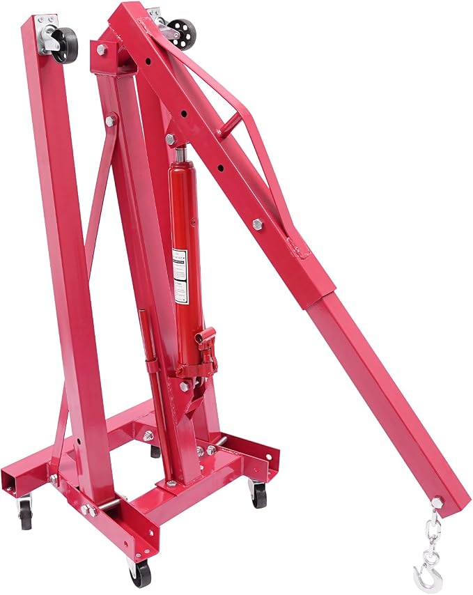Folding Engine Hoist 2 Ton Engine Crane Lift - Image 7
