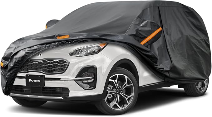 Kayme 7 Layers SUV Car Cover Custom Fit by kayme
