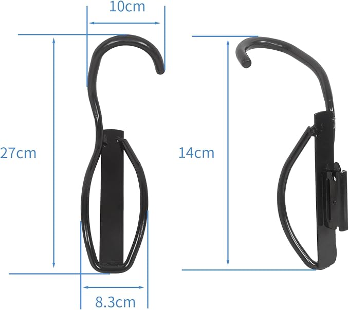 E-Track Bike Hooks, Heavy Duty Wall Mounted Bike Storage Rack Bike Mount - Image 2