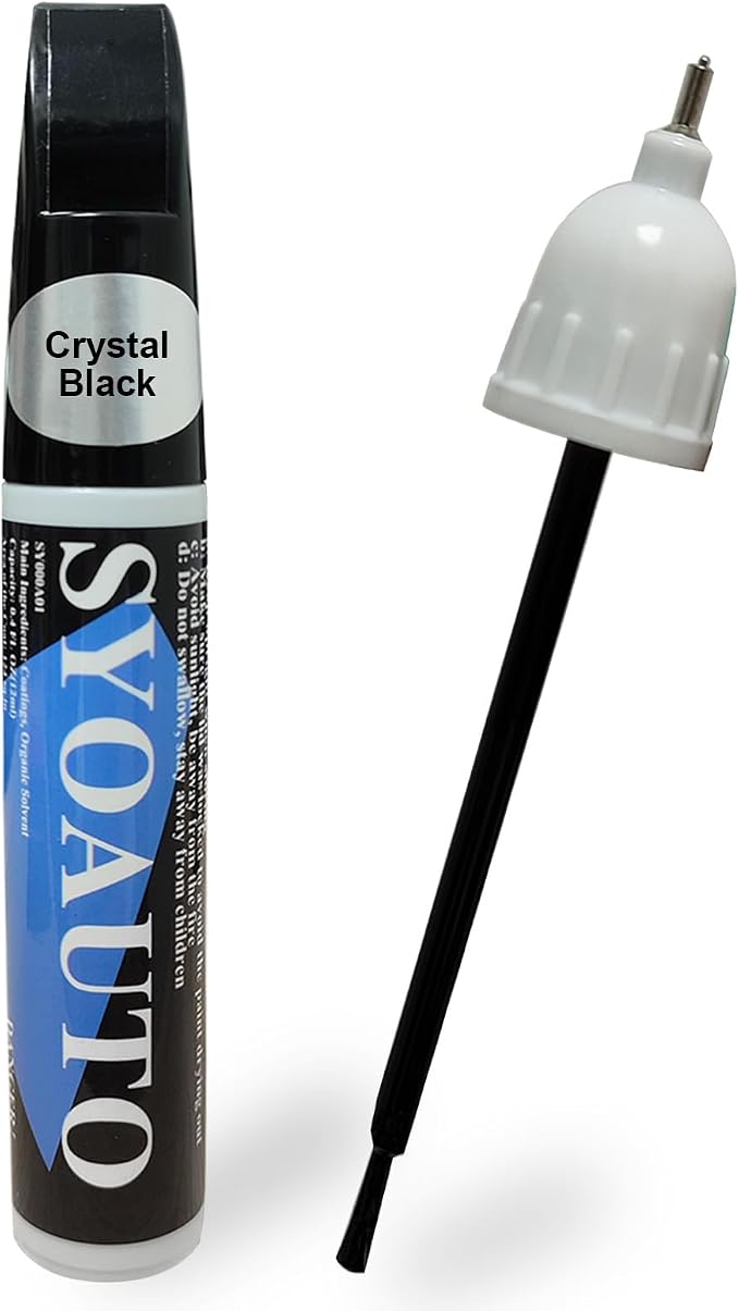 SYOAUTO Crystal Black Pearl NH731P Touch Up Paint Fit by SYOAUTO