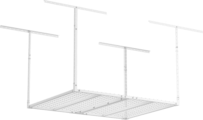 GIOTORENT 3x4FT Heavy Duty Overhead Garage Storage Rack - Image 7