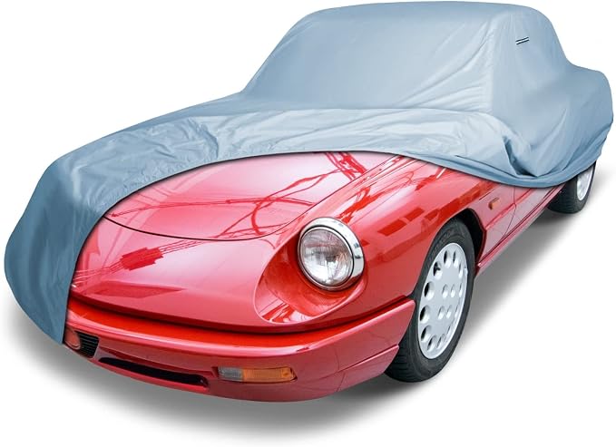 iCarCover Custom Car Cover for 1976-1994 Alfa Romeo Spider, Waterproof All by iCarCover