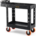 ELAFROS Heavy Duty Plastic Utility Cart 41.3 x 17 Inch by ELAFROS