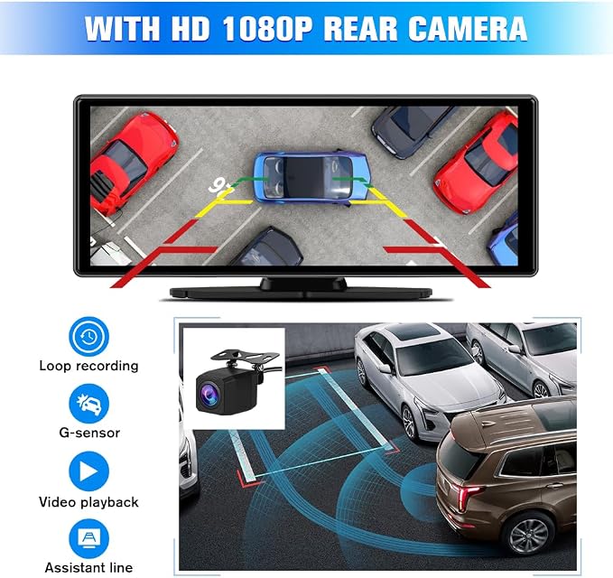 Portable Wireless CarPlay Screen - Image 7