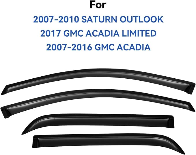 Window Visors Rain Guards Shield - Image 2