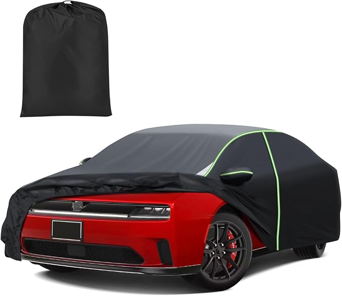 Mixsuper Liner Car Cover for Dodge Charger 2006-2026, 7 Layers Waterproof Car by Mixsuper+Liner