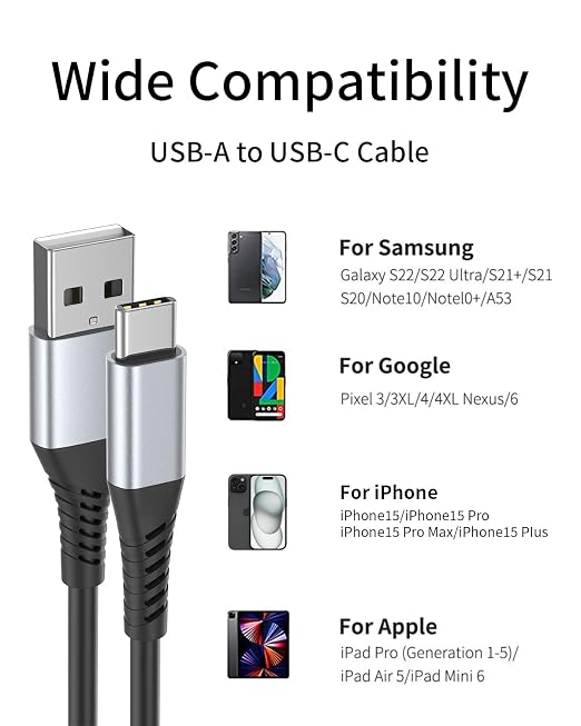 Coiled USB C Cable, 2 Pack USB Type C Coiled Cable - Image 6