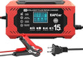 15-Amp Battery Charger, 12V Trickle Charger Car Battery Charger, Smart by provideaccessoriesforcar