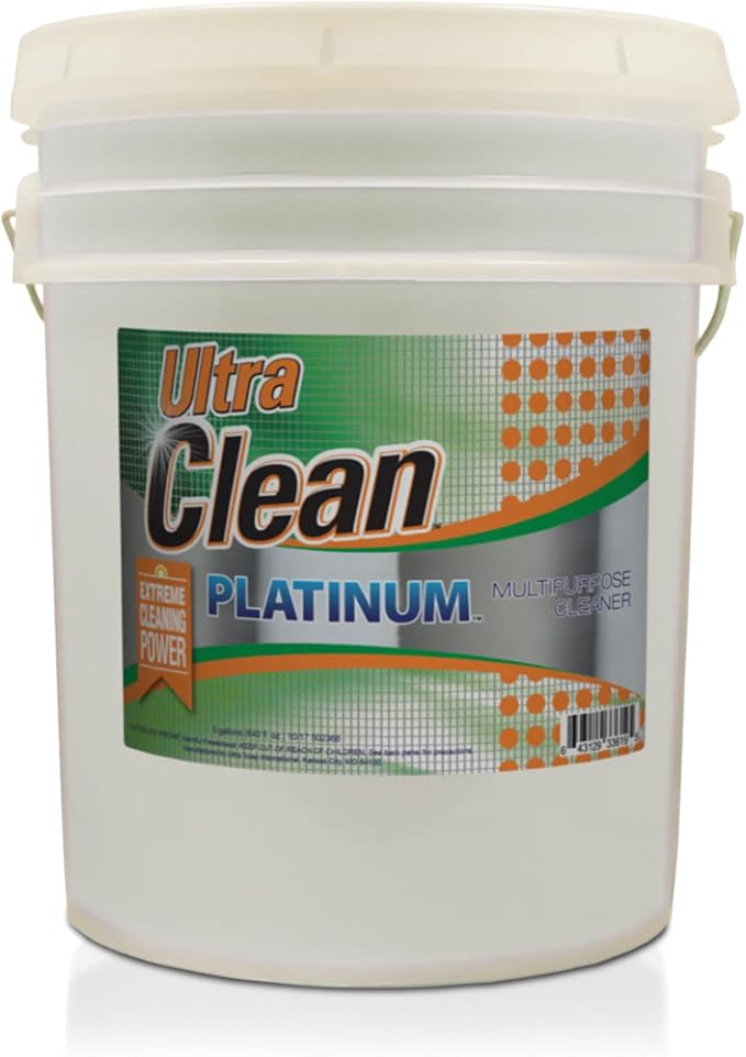 Ultra Clean Platinum Multipurpose Cleaner, Non-Abrasive and Bleach-Free by UltraFresh