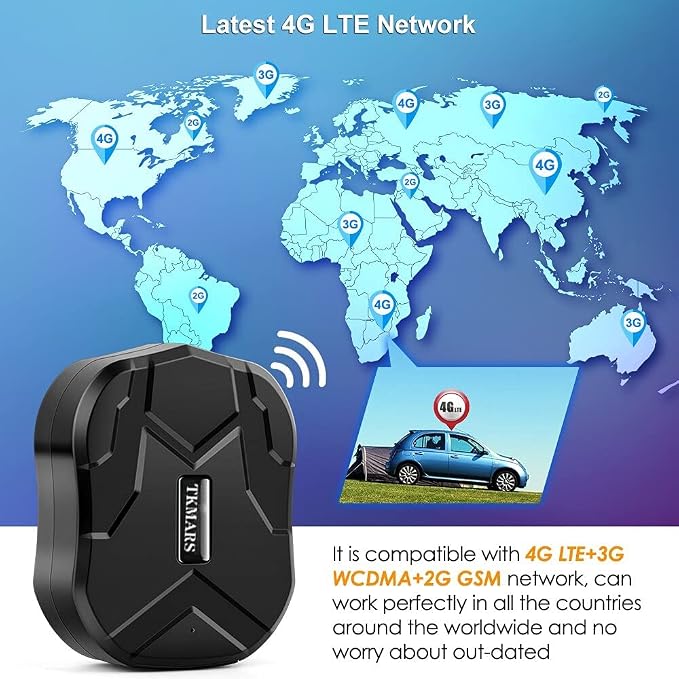 GPS Tracker for Vehicles 4G TK905B 10000mAh Long Battery Life, Car GPS Tracking - Image 2