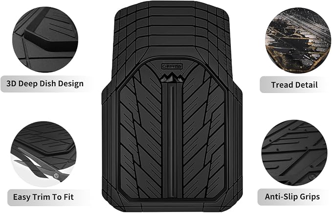 CAR PASS Small DeepDish Floor Mats - Image 8
