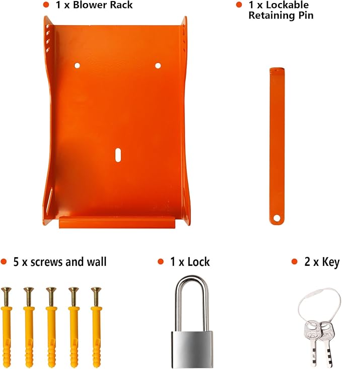 Blower Rack Compatible with Stihl BG-50, Handheld Blower Holder Mount Rack - Image 4