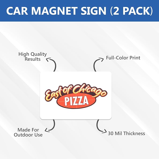 Custom Car Magnet Signs for Businesses 2 pk - Image 3
