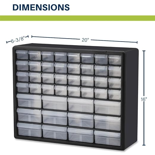Akro-Mils 44-Drawer Plastic Drawer Storage Cabinet - Image 2