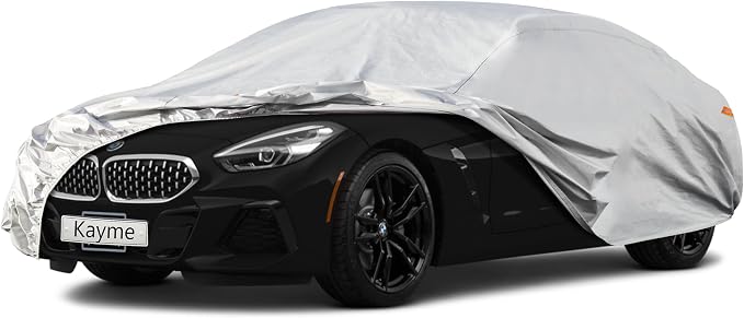 Kayme 6 Layers Car Cover Custom Fit by kayme