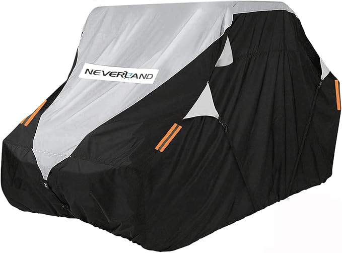 Neverland UTV Cover Waterproof 300D Heavy Duty 4-6 Seater 4 Door Side by Side by Professionalcoversellers