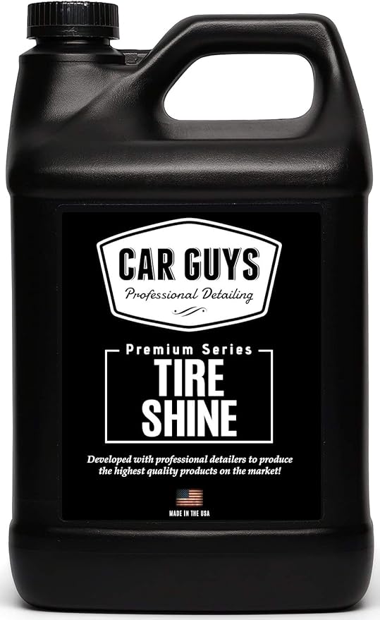 CAR GUYS Tire Shine 1 Gallon Refill | The Perfect Shine | Durable and User by CARGUYSDETAIL