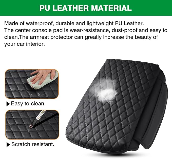 Shademax Custom for Center Console Cover Jeep Grand Cherokee L Accessories - Image 5
