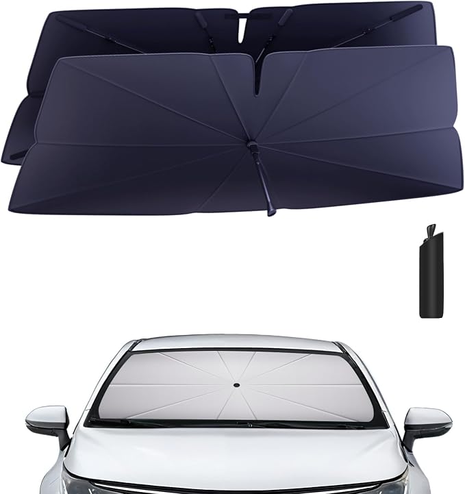 Windshield Sun Shade Umbrella for Toyota-Corolla-2019-2023 2024 2025: Corolla by HIMUMOY