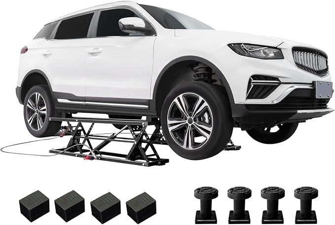 Albott 5000 LBS Portable Car Lift, Adjustable Quick Jack by Albott