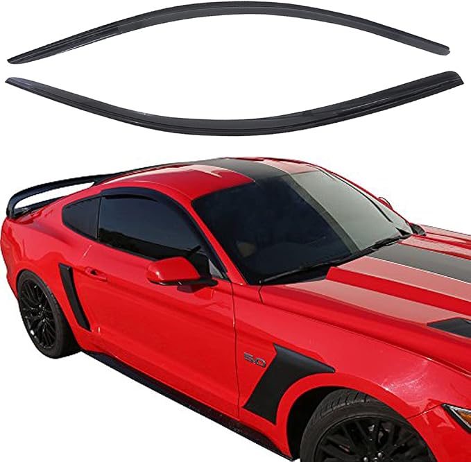 92359 Side Window Visor Wind Vent Deflector fit by Puermto