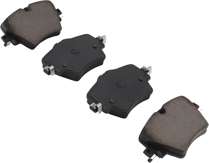 Premium Semi-Metallic Front Brake Pads Compatible - Image 2
