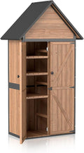 Outdoor Storage Shed with Sloped Roof by Suumerpety