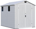 Patiowell 6x8 FT Outdoor Storage Shed by Patiowell