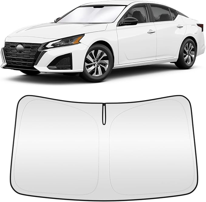 Windshield Sun Shade for Altima 2019-2025 Custom Fit Foldable Front Window by ZSLTCL