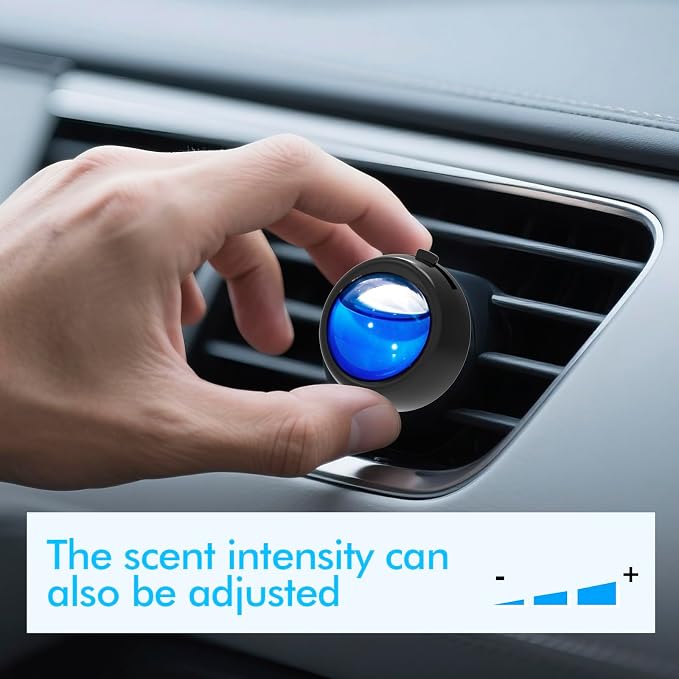 Car Air Freshener Vent Clips, Ocean Scent, 6 Pack, Long Lasting Scent Up to 180 - Image 3