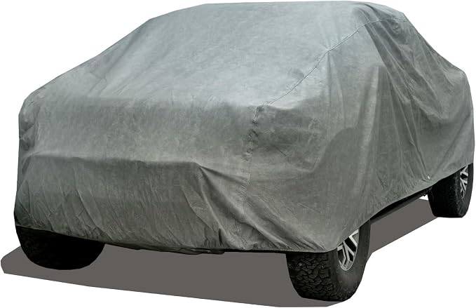 All Weather Waterproof Truck Cover, 7-Layer Non-Woven Cotton Truck Covers by SeasonGuard