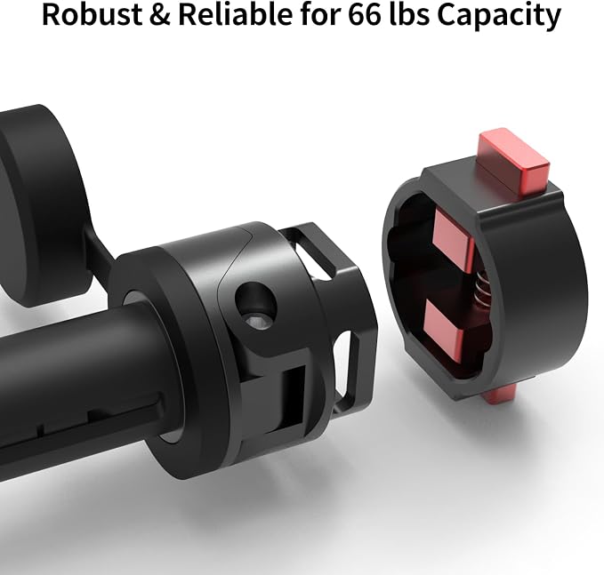 Mountain Bike Handlebar Wall Mount, Space-Saving & Easy Installation, Sturdy - Image 3
