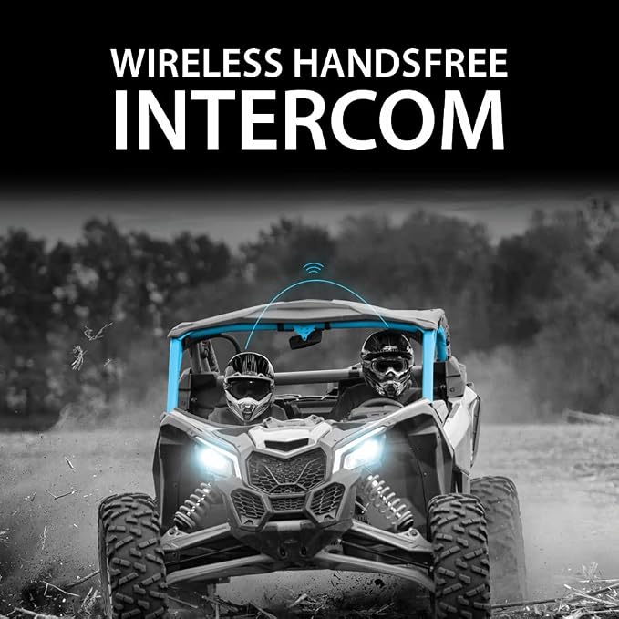 Cardo PACKTALK Edge Off-Road Vehicles ORV, Snowmobile, Side x Side, ATV - Image 2