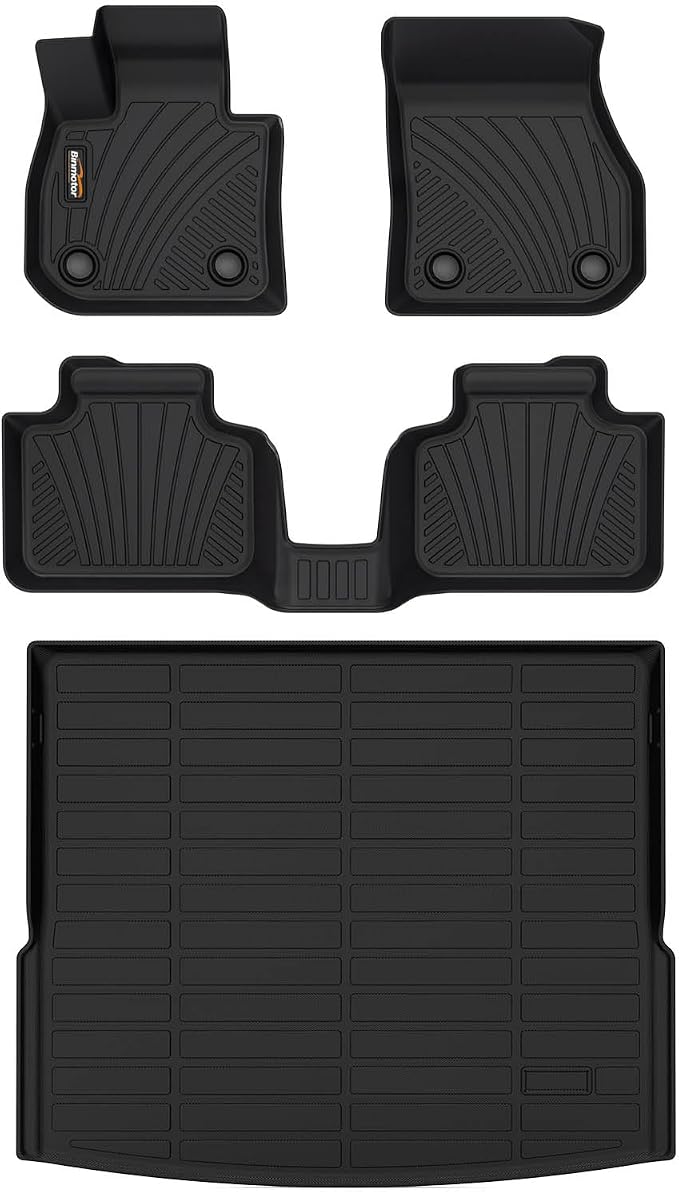 Binmotor-All Weather Floor Mats Cargo Liner Set by VisittheBinmotor