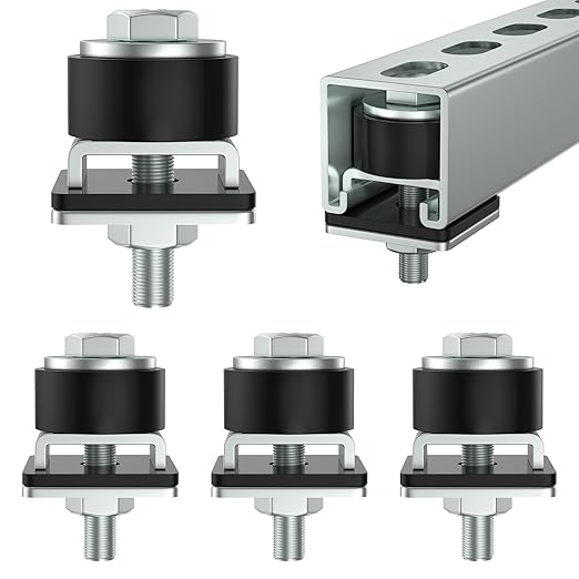 SKTREX Anti-Skid designTrolley Roller Wheels Limit Trolley Assembly Positioning by SKTREX