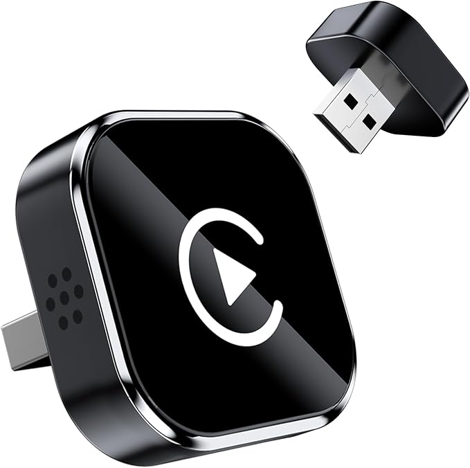 Wireless CarPlay Adapter for iPhone, 2025 Upgraded Wired to Wireless for Apple by Unknown