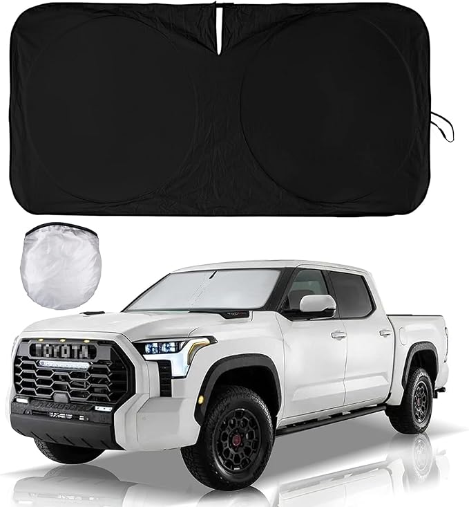 INSAUTO for Toyota Tundra Car Sun Shade Windshield for Tundra 2006 2005 2004 by INSAUTO