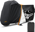 Motorcycle Cover, Waterproof Zipper Outdoor Cover by AUTOLION