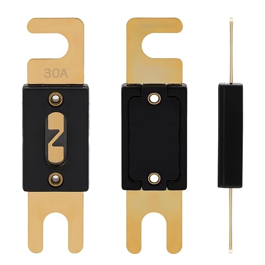 30A ANL Fuse 30 Amp Inline Blade Fuses 32V - Image 4
