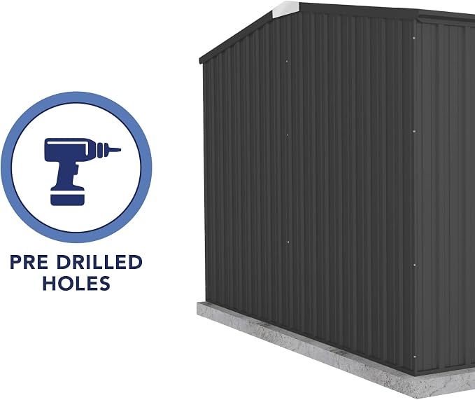 Absco Premier Storage Sheds, DIY Backyard Shed, Utility Tool Storage, Weather & - Image 7